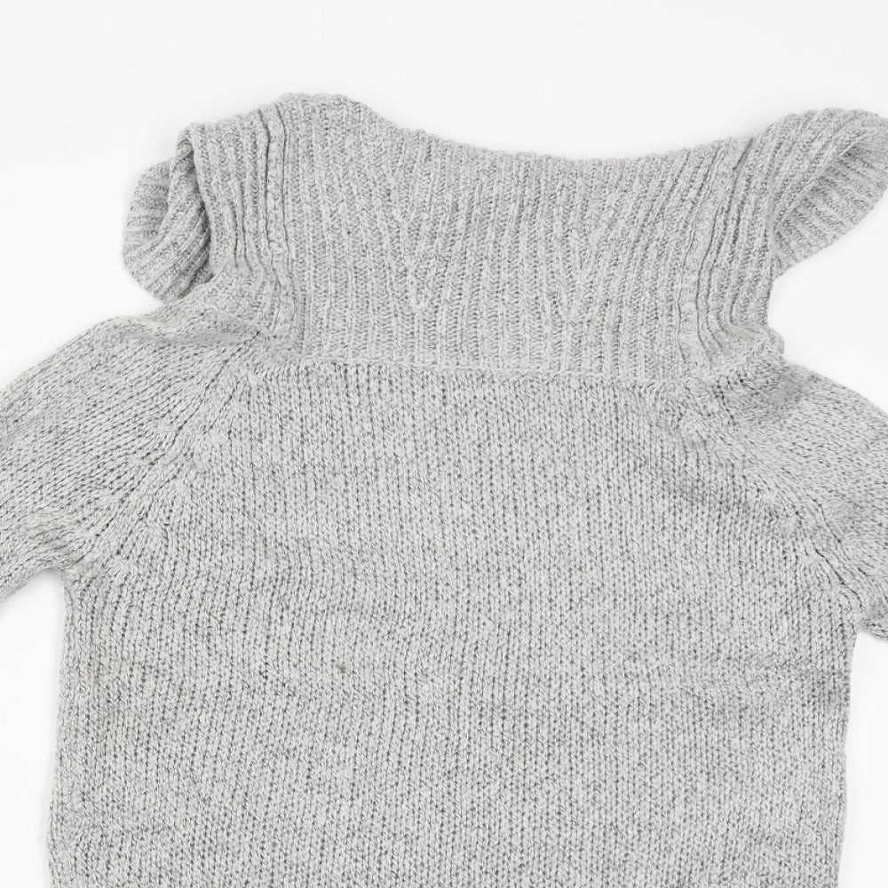 New Look Womens Grey   Pullover Jumper Size M
