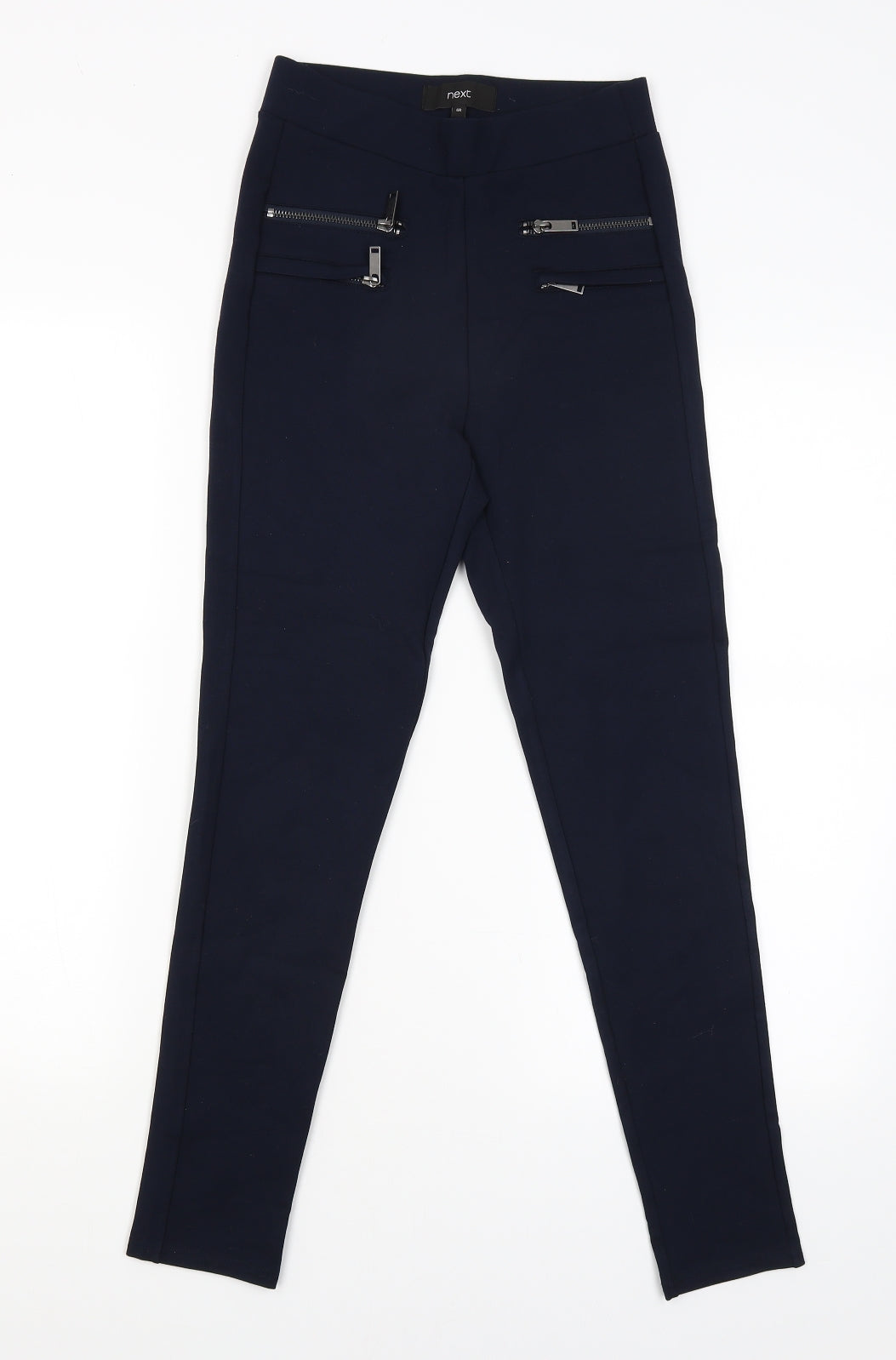 NEXT Womens Beige   Jegging Trousers Size 6 L25 in
