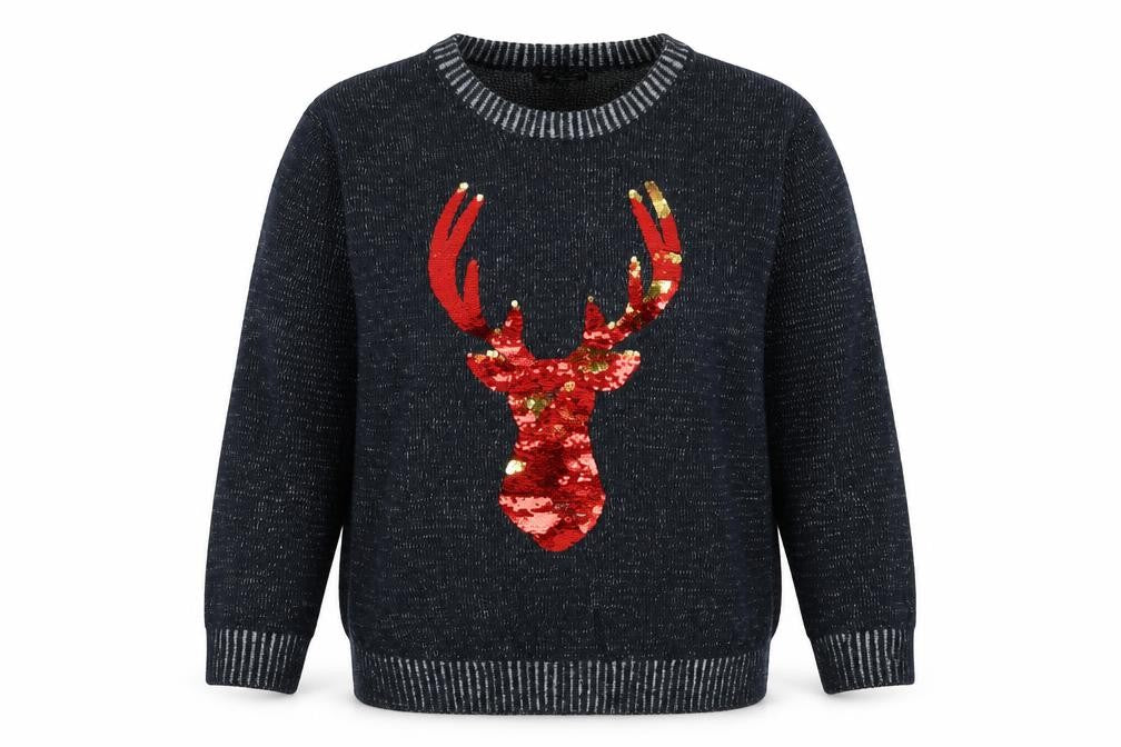 Avenue Womens Grey   Pullover Jumper Size 2XL  - Moose
