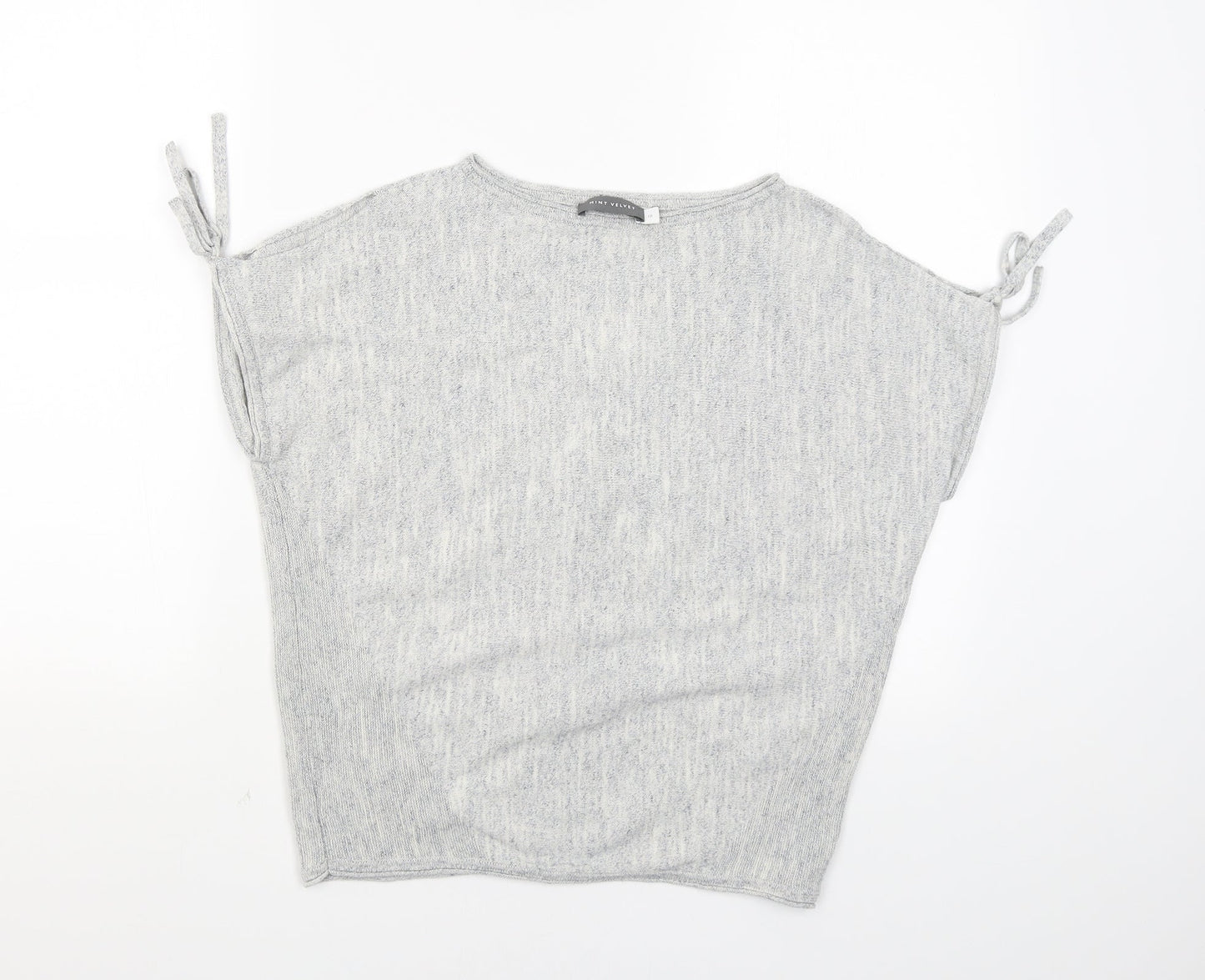 Mini Velvet Womens Grey   Pullover Jumper Size 10