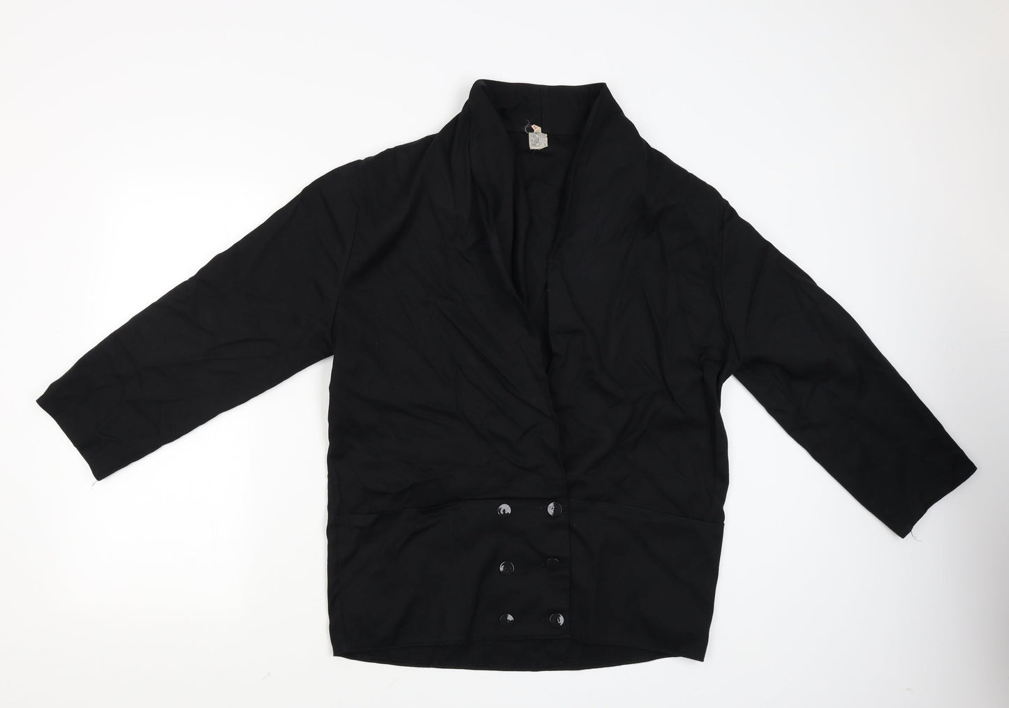Preworn Womens Black   Cardigan Jumper Size 14