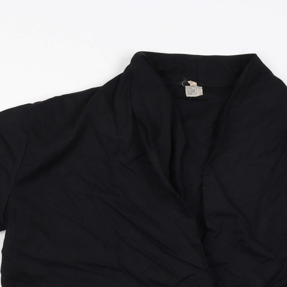 Preworn Womens Black   Cardigan Jumper Size 14