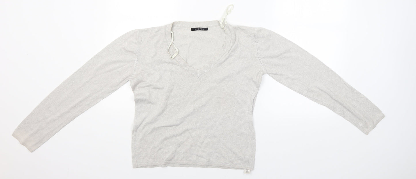 Dunnes Stores Womens Grey   Pullover Jumper Size 10