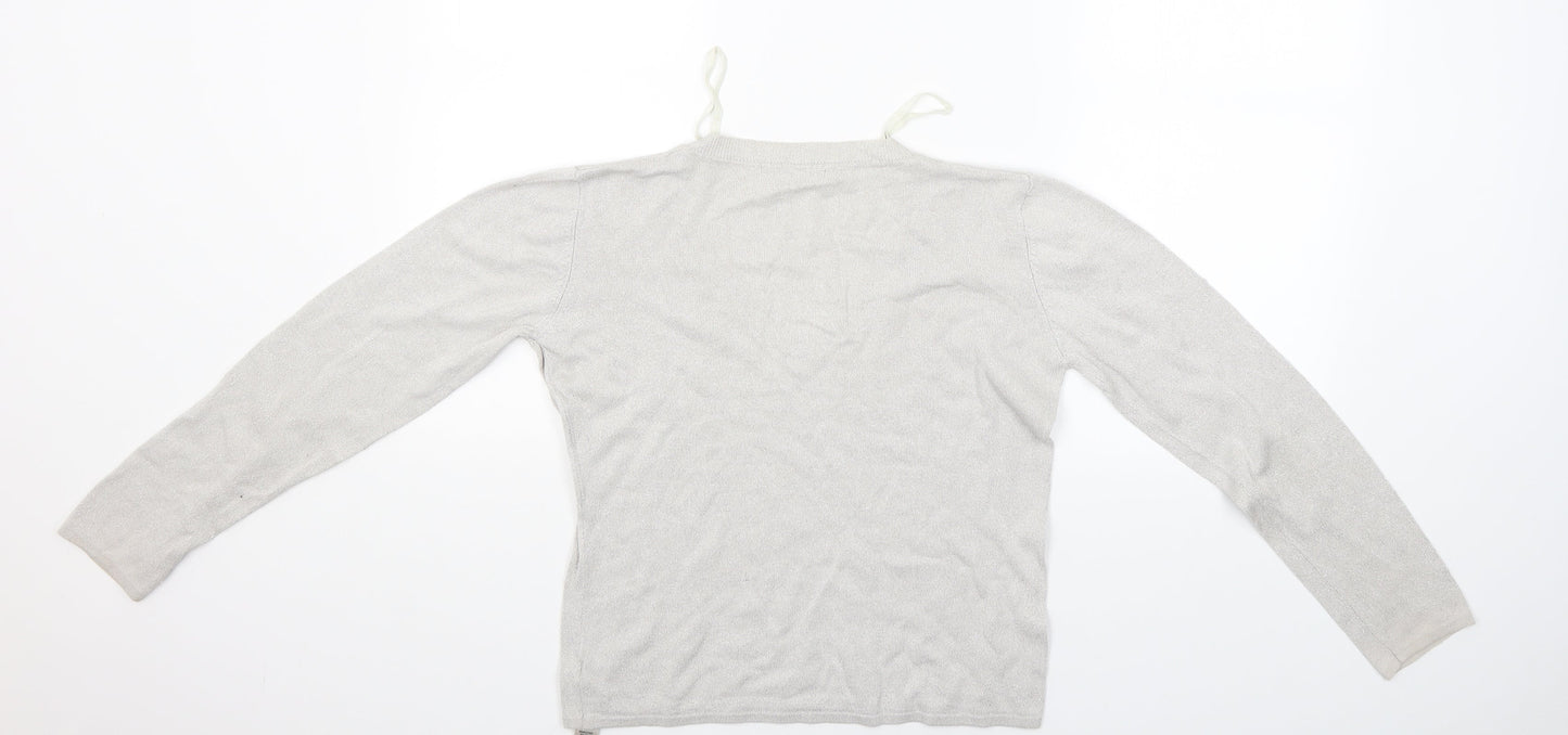 Dunnes Stores Womens Grey   Pullover Jumper Size 10