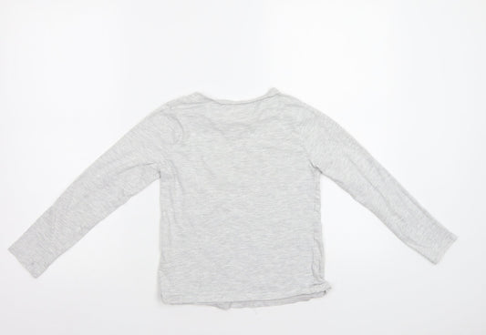 George Girls Grey   Top Pyjama Top Size 8-9 Years