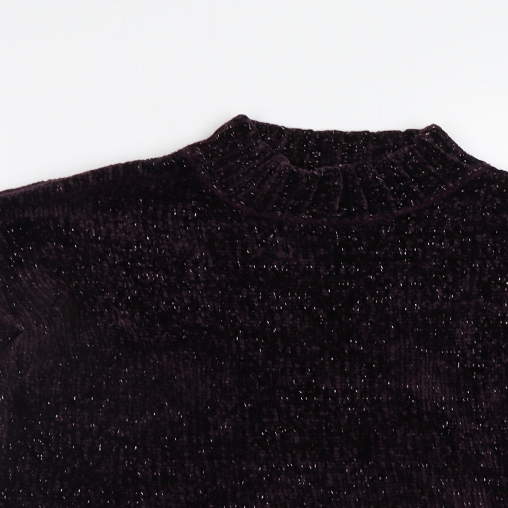 NEXT Womens Purple   Pullover Jumper Size S