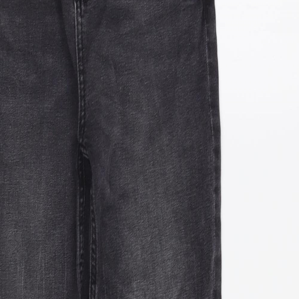 TU Girls Black  Damask Skinny Jeans Size 12 Years