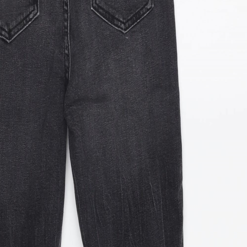 TU Girls Black  Damask Skinny Jeans Size 12 Years