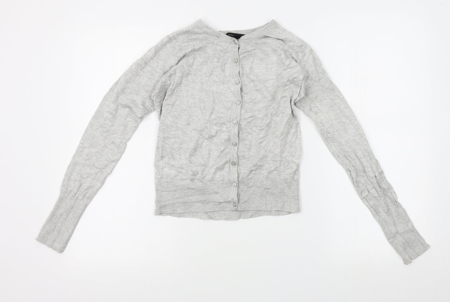 Atmosphere Womens Grey   Cardigan Jumper Size S