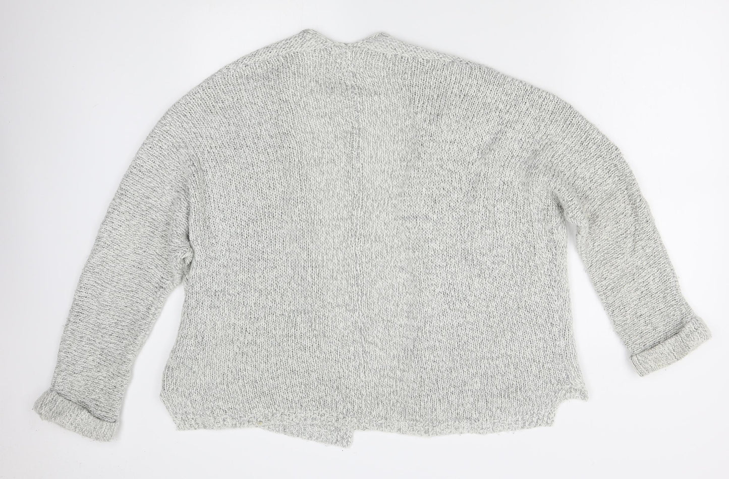 New Look Womens Grey   Cardigan Jumper Size M  -