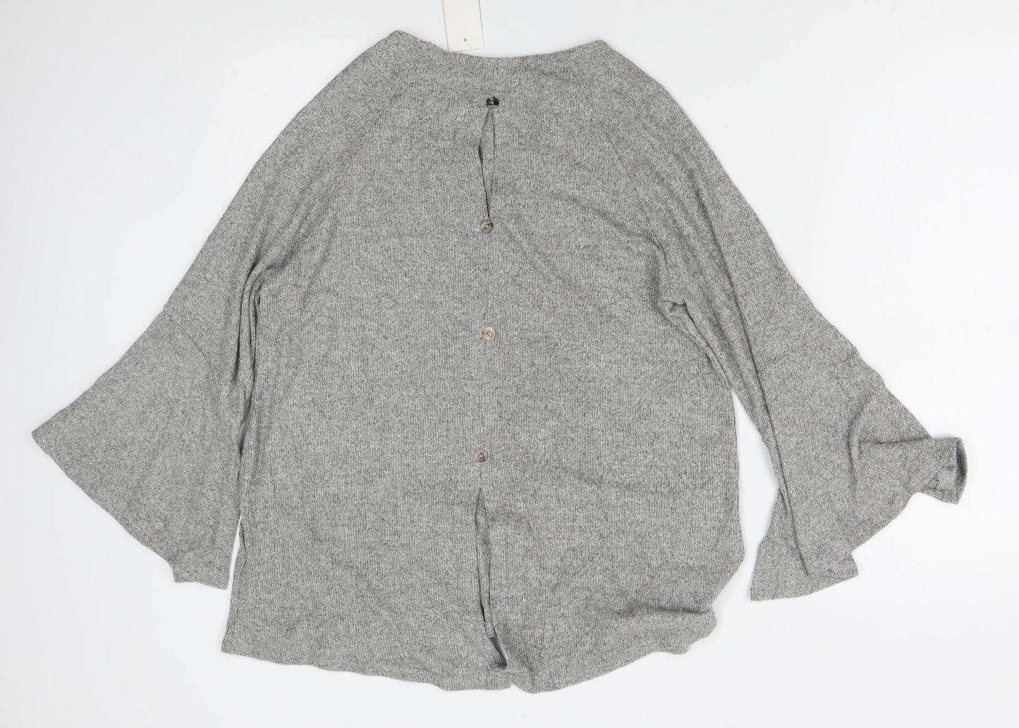 COIN 1804 Womens Green   Cardigan Jumper Size L