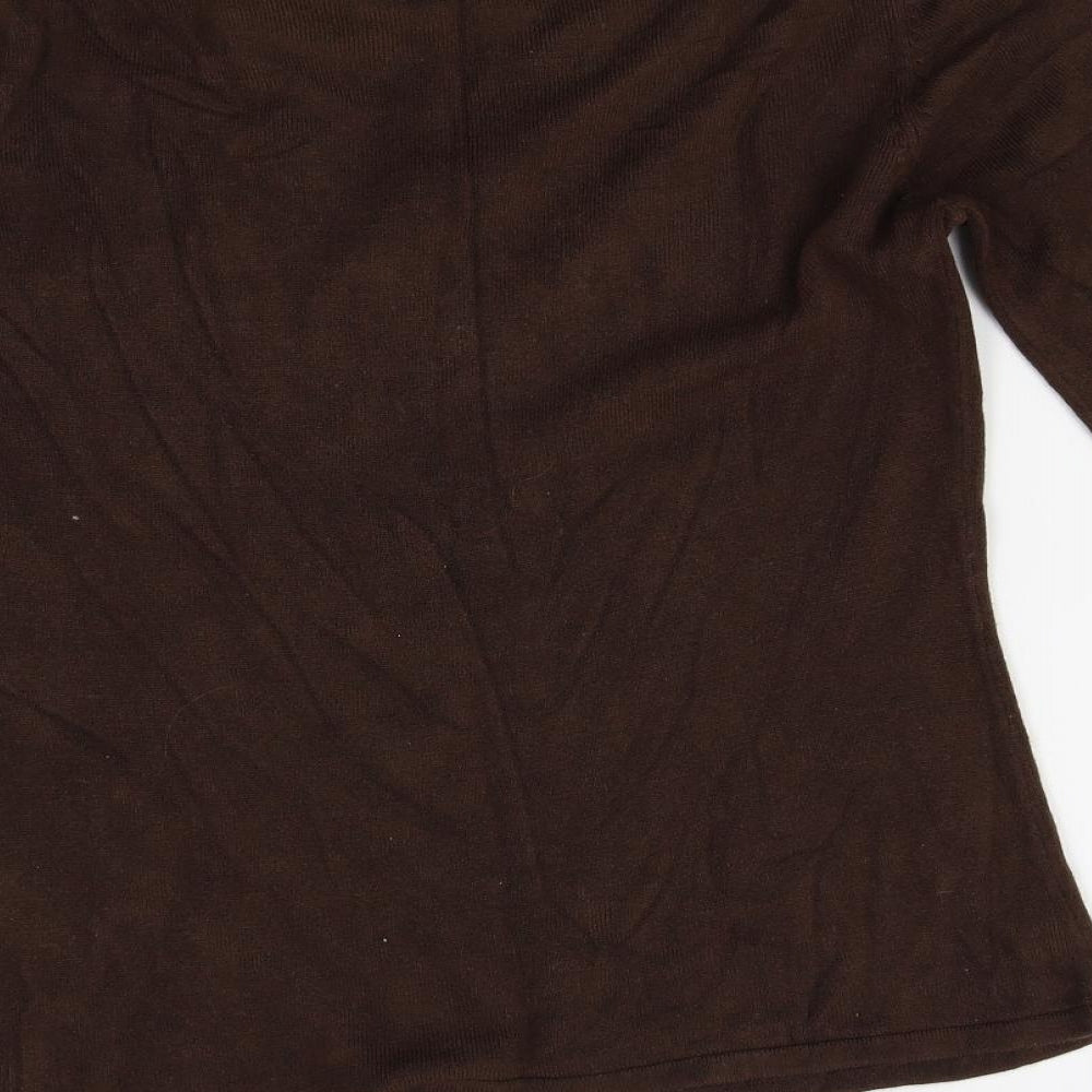 Paramour Womens Brown   Pullover Jumper Size L