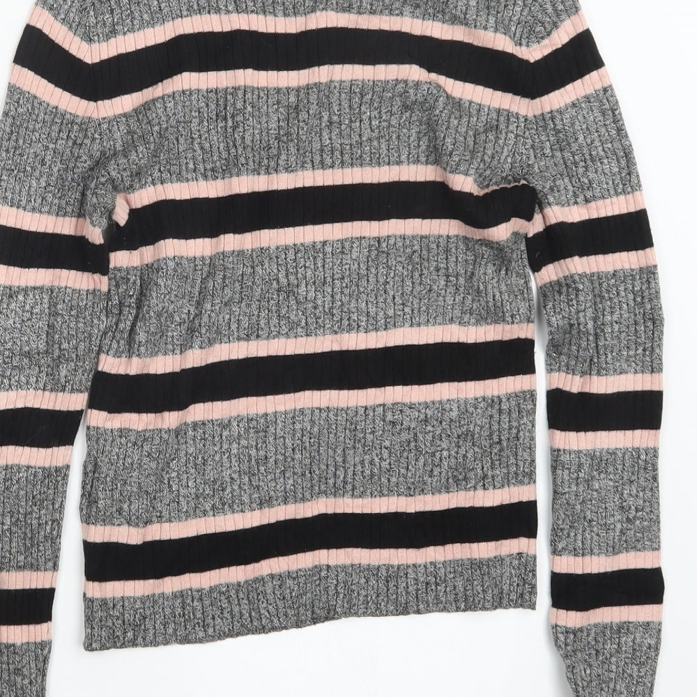 Divided by H&M Womens Grey  Knit Pullover Jumper Size S