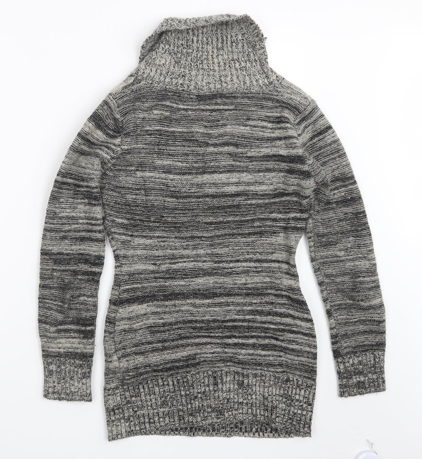 Stella Womens Black  Knit Pullover Jumper Size M