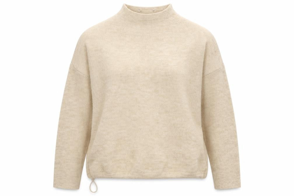 Marks and Spencer Womens Beige  Knit Pullover Jumper Size S