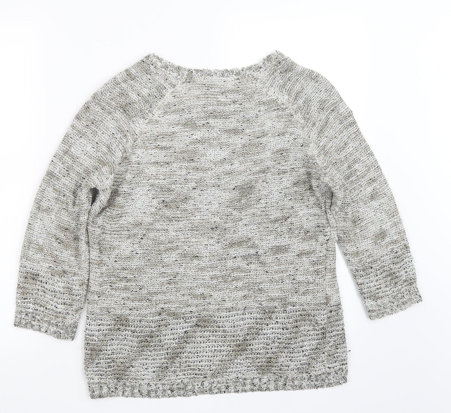 BM Womens Brown  Knit Pullover Jumper Size M