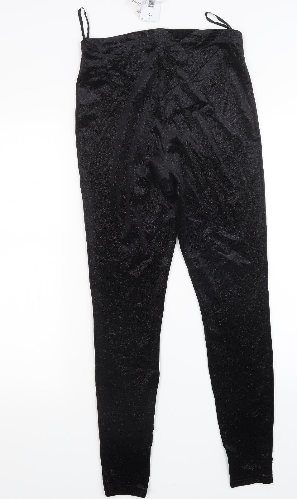 Papaya Womens Black   Capri Trousers Size 12 L28 in