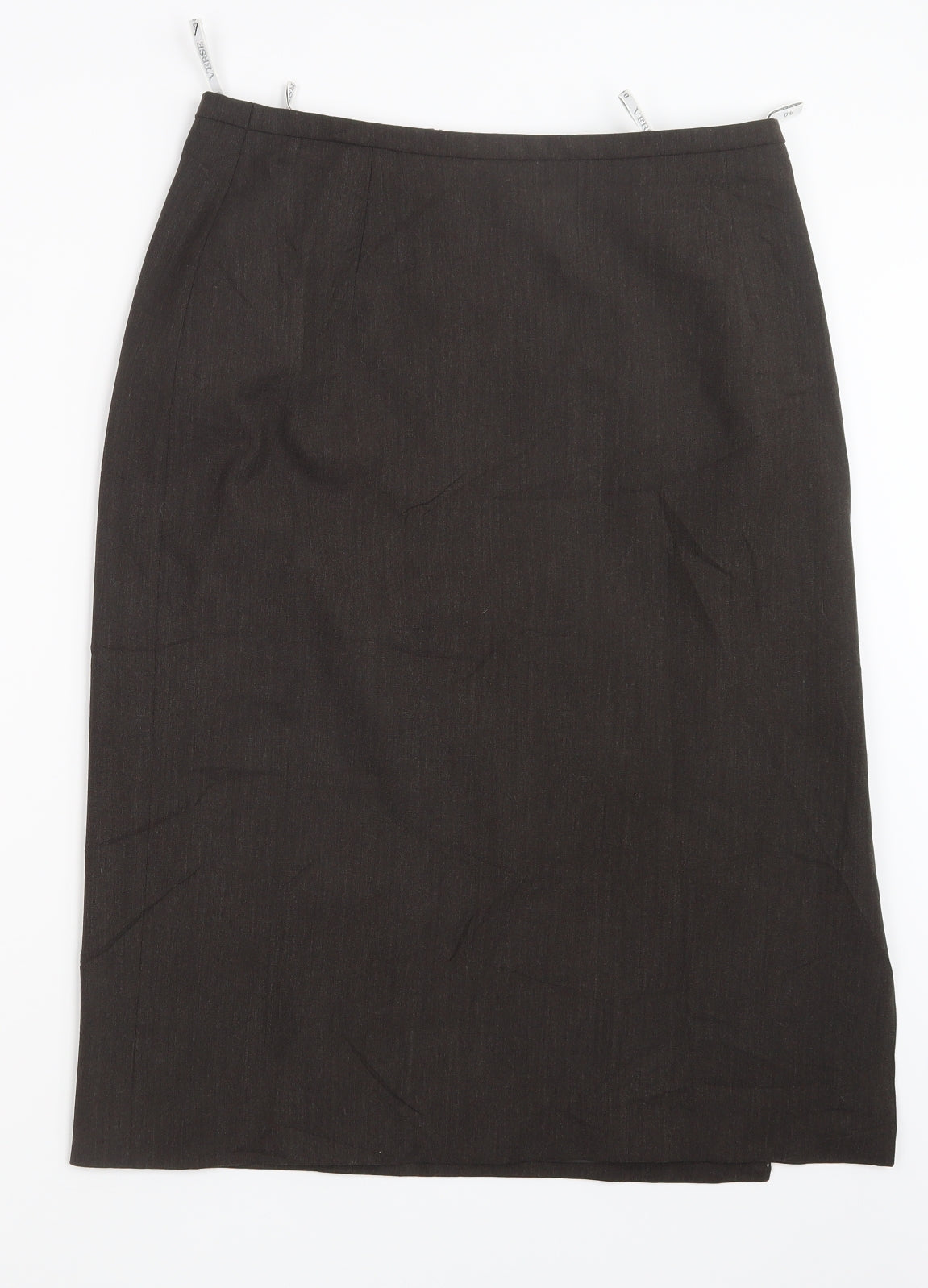 Verse Womens Brown   Straight & Pencil Skirt Size 12