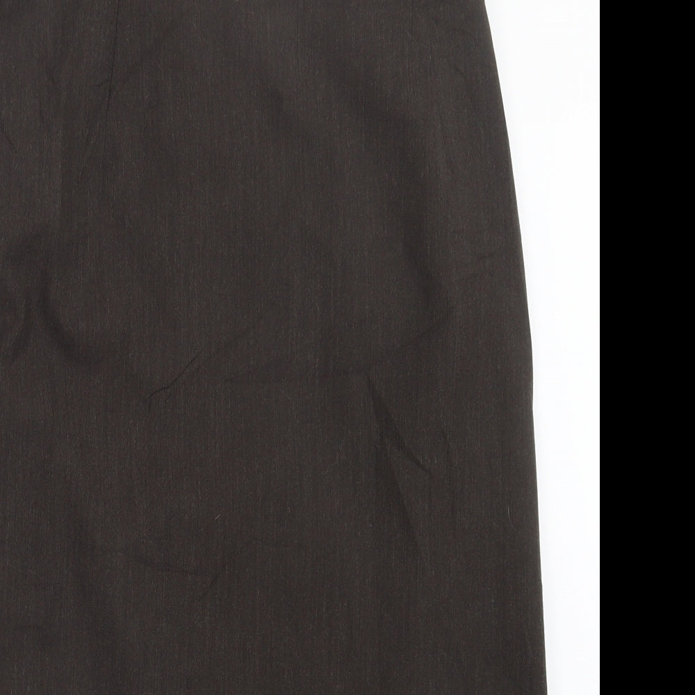 Verse Womens Brown   Straight & Pencil Skirt Size 12