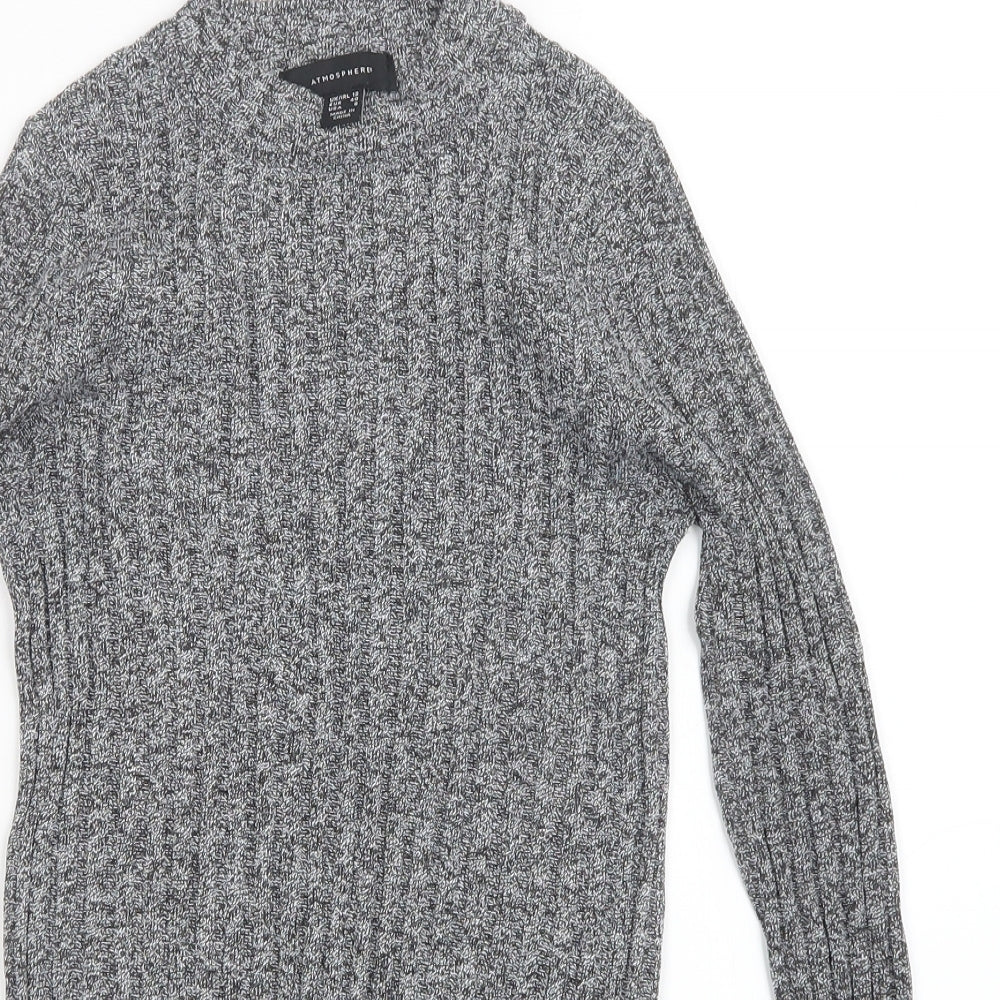 Atmosphere Womens Grey   Pullover Jumper Size 12