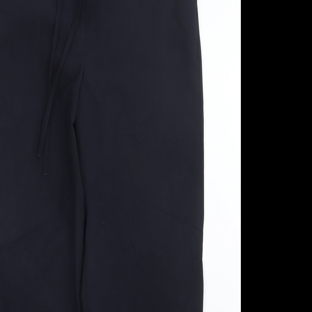 Essential Style Womens Blue   Trousers  Size 14 L29 in