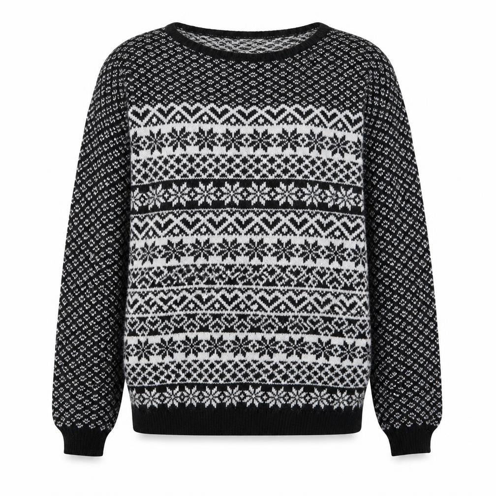 NEXT Womens Black  Knit Pullover Jumper Size 12