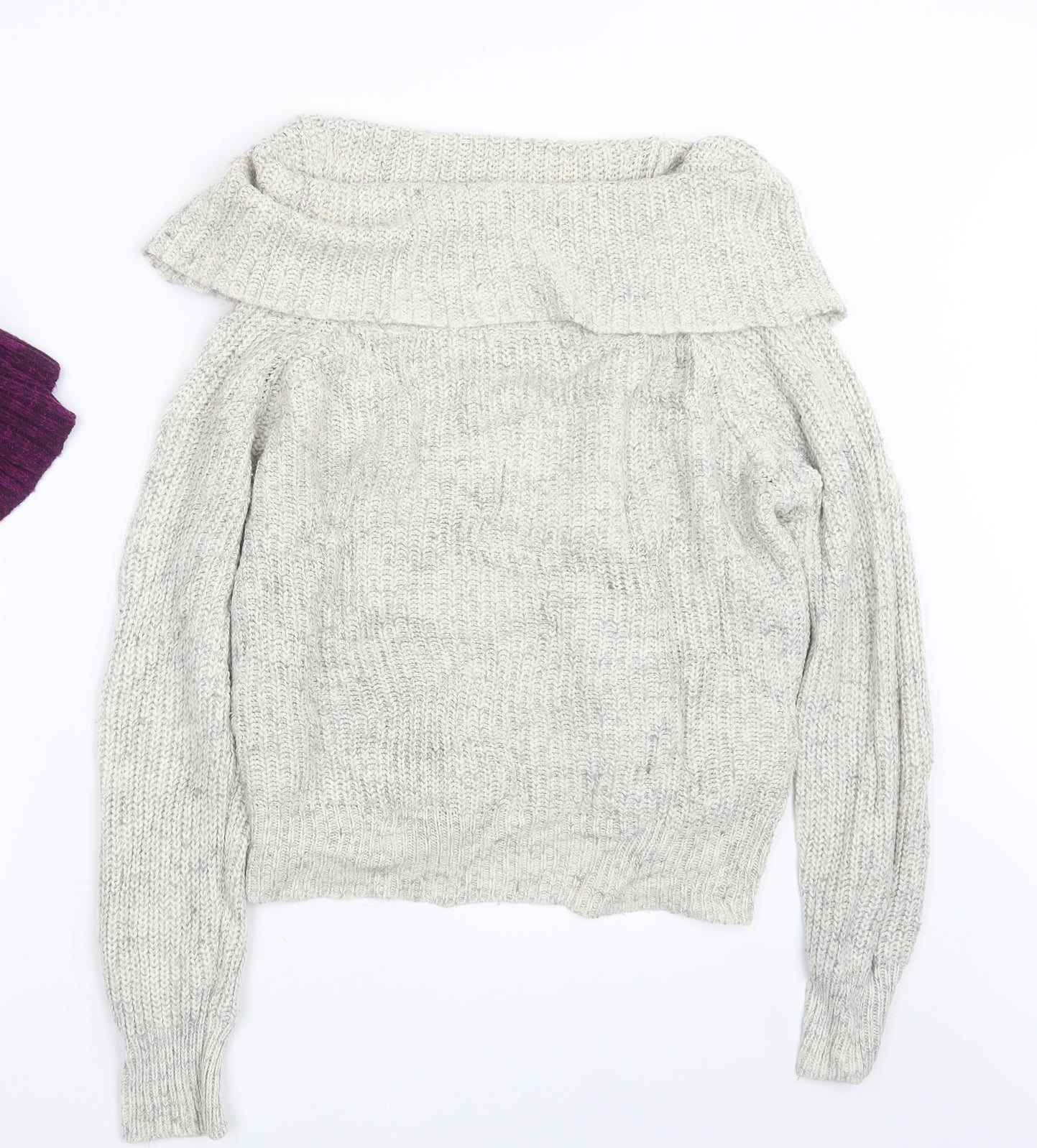 New Look Womens Beige  Knit Pullover Jumper Size M