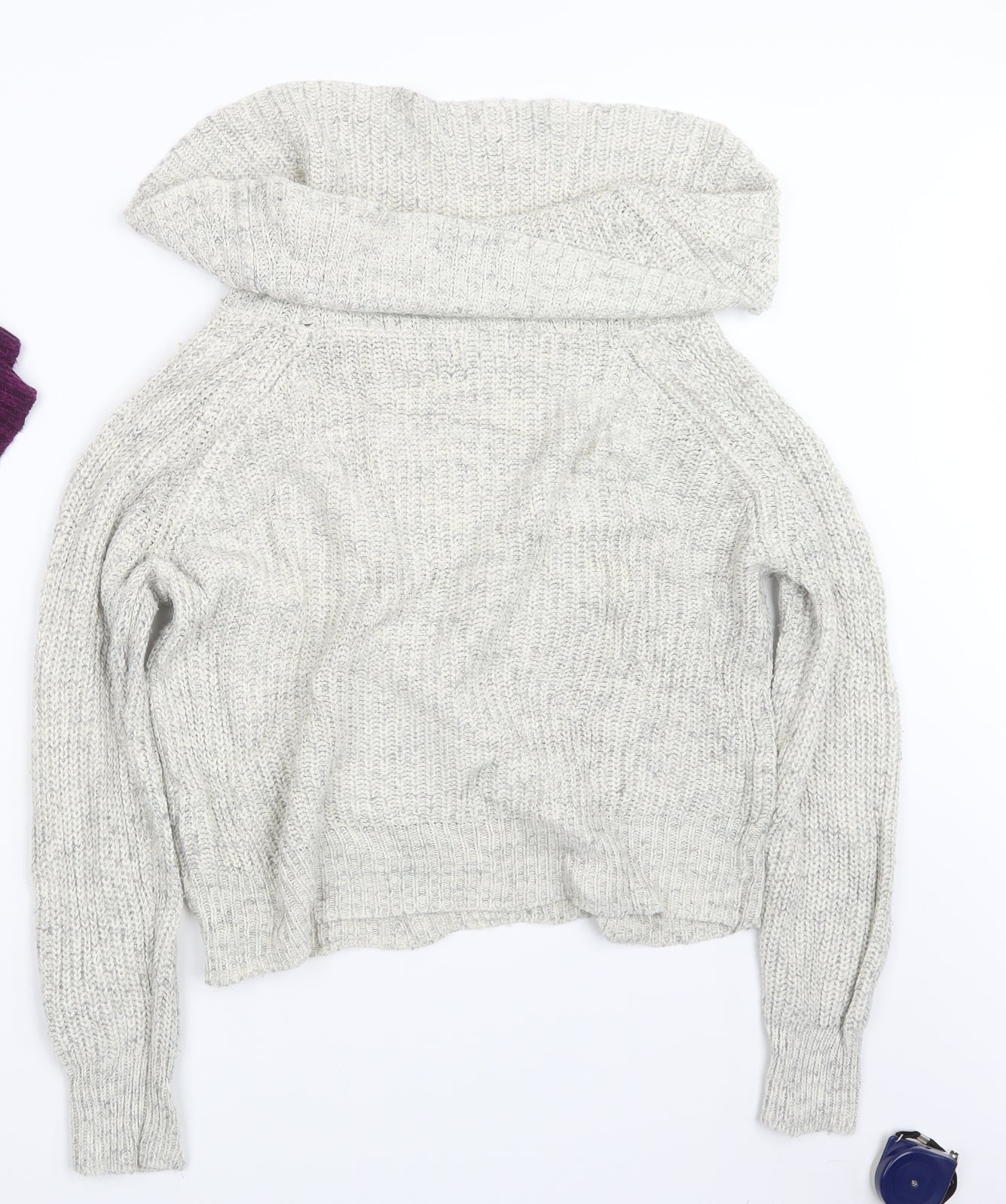 New Look Womens Beige  Knit Pullover Jumper Size M