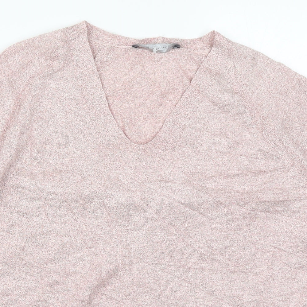 Marks and Spencer Womens Pink  Knit Pullover Jumper Size S