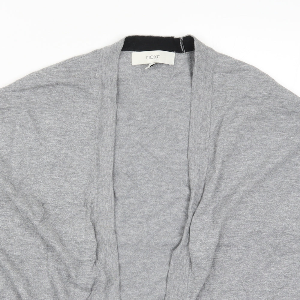 NEXT Womens Grey  Knit Cardigan Jumper Size 8