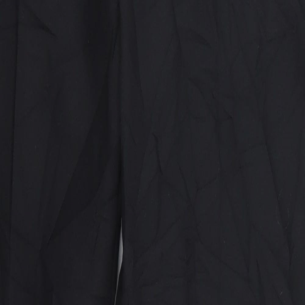 Marks and Spencer Womens Black   Trousers  Size 8 L30 in