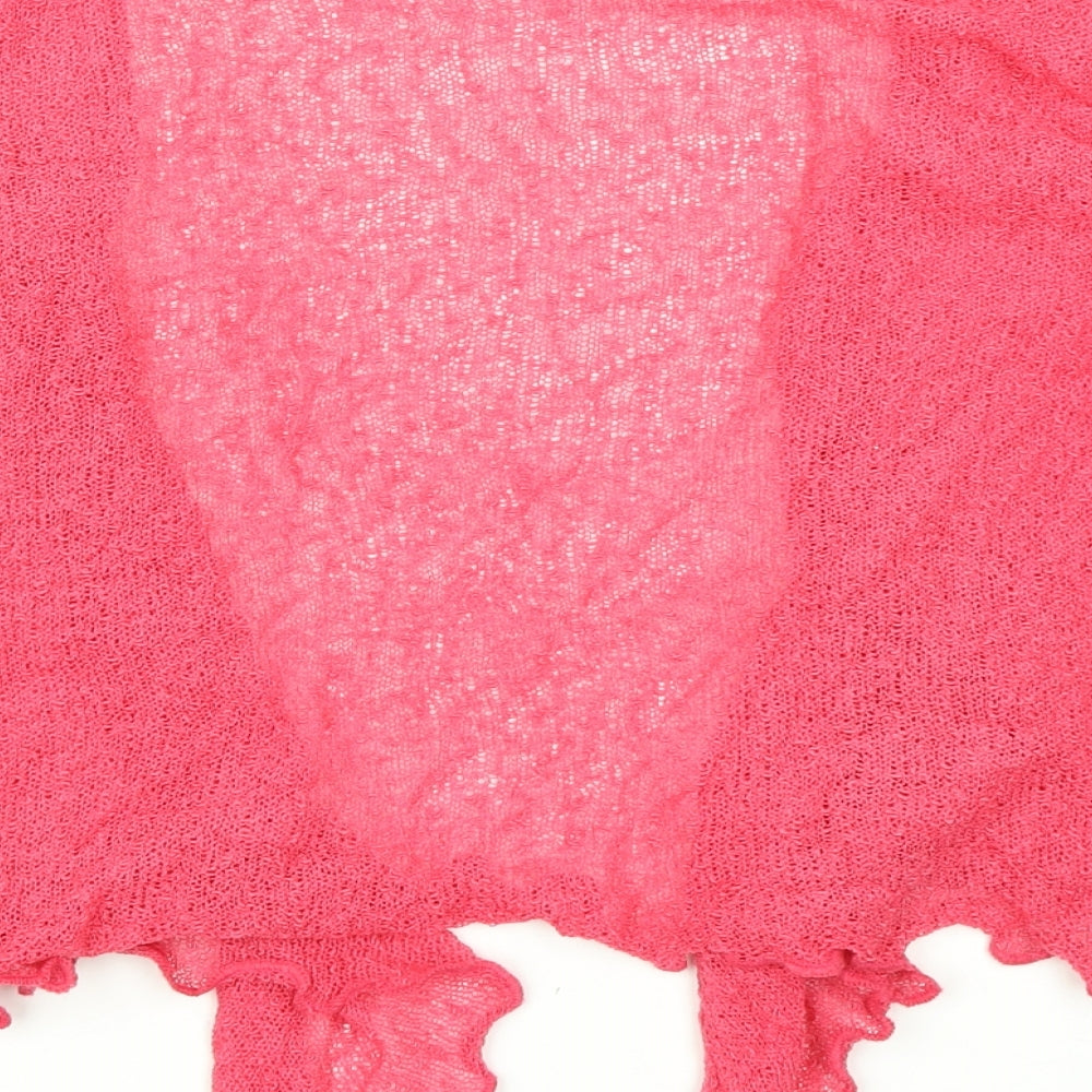 Classics Womens Pink  Knit Cardigan Jumper Size L