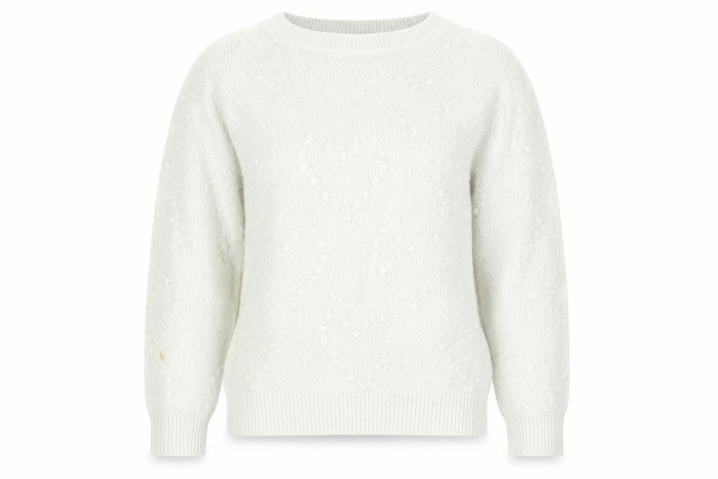 Dorothy Perkins Womens Grey  Knit Pullover Jumper Size 12