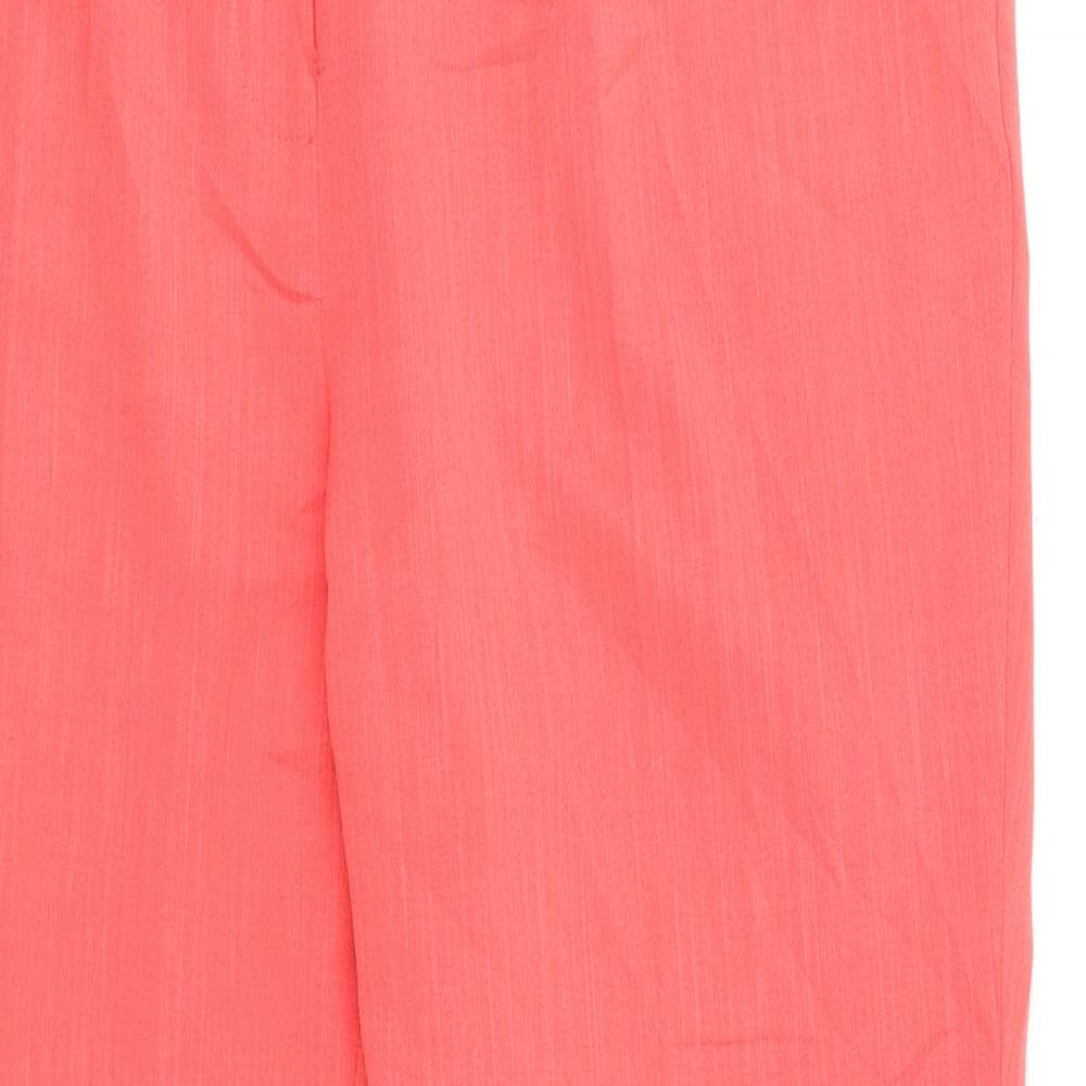 Oscar B Womens Pink   Trousers  Size 20 L28 in