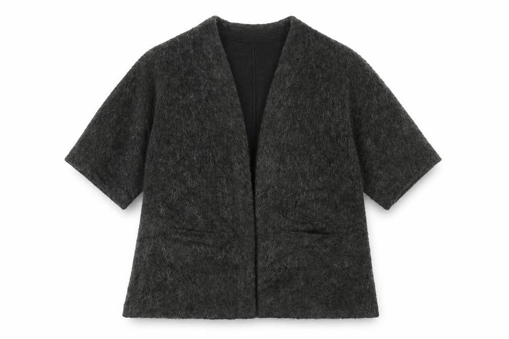 H&M Womens Grey  Knit Cardigan Jumper Size S