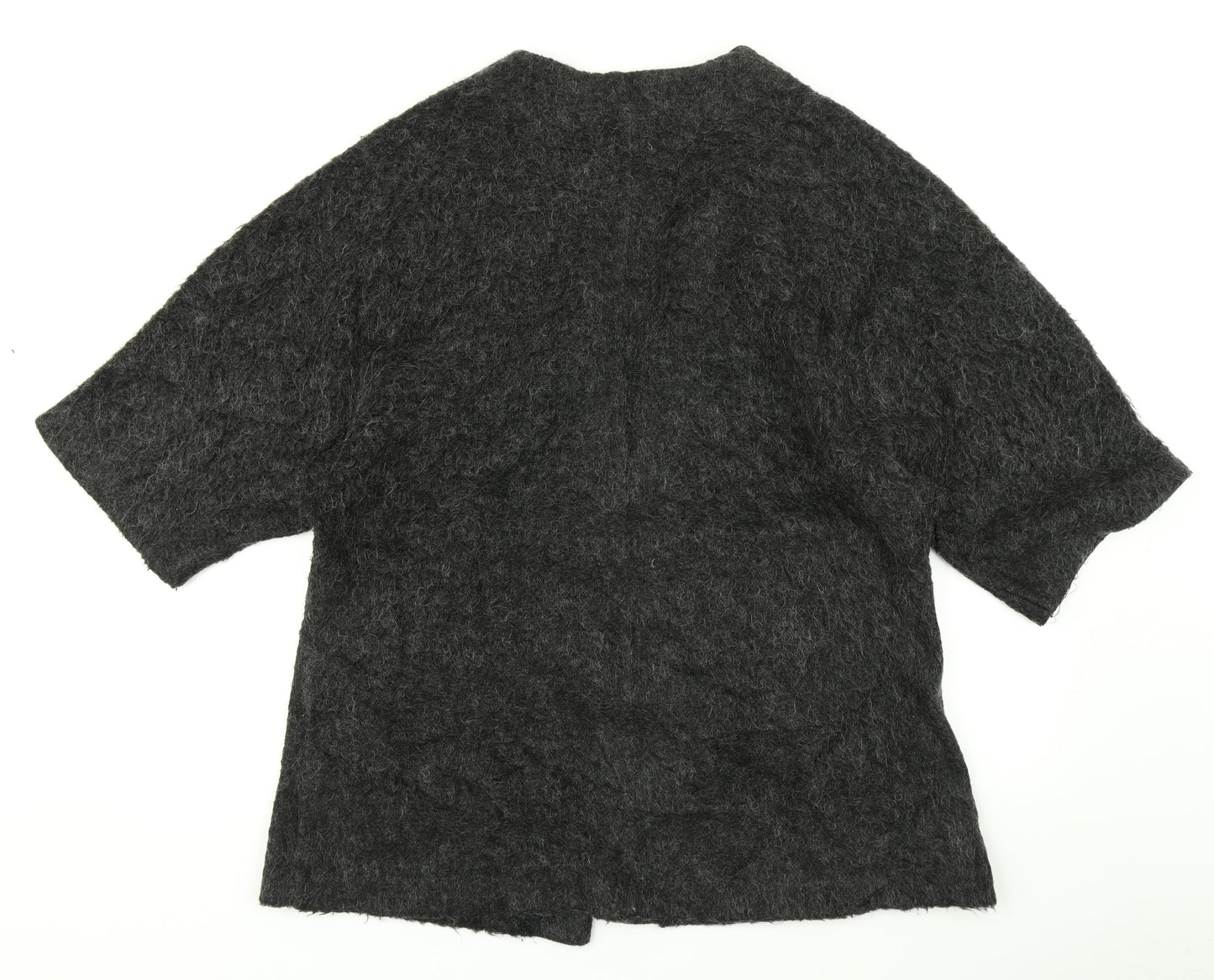 H&M Womens Grey  Knit Cardigan Jumper Size S