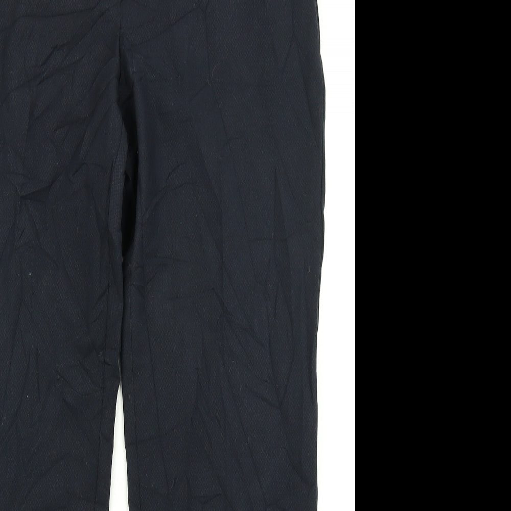 M&S Collection Womens Blue   Dress Pants Trousers Size 14 L26 in