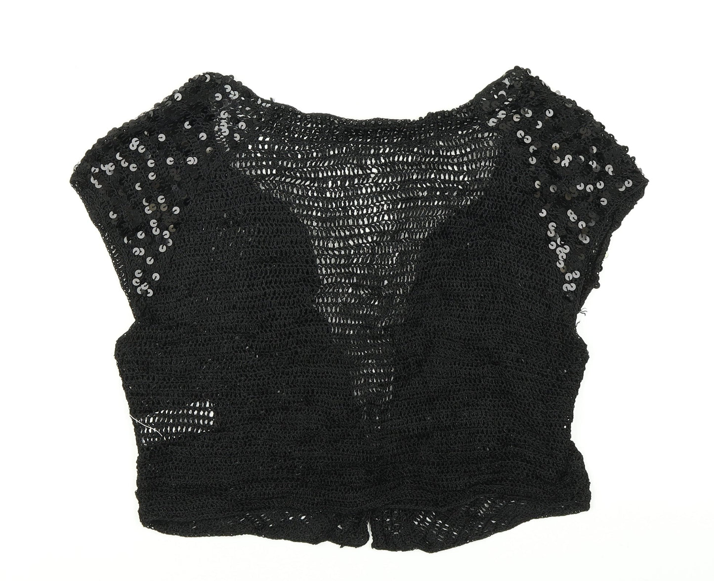 Savoir Womens Black  Knit Cardigan Jumper Size 10
