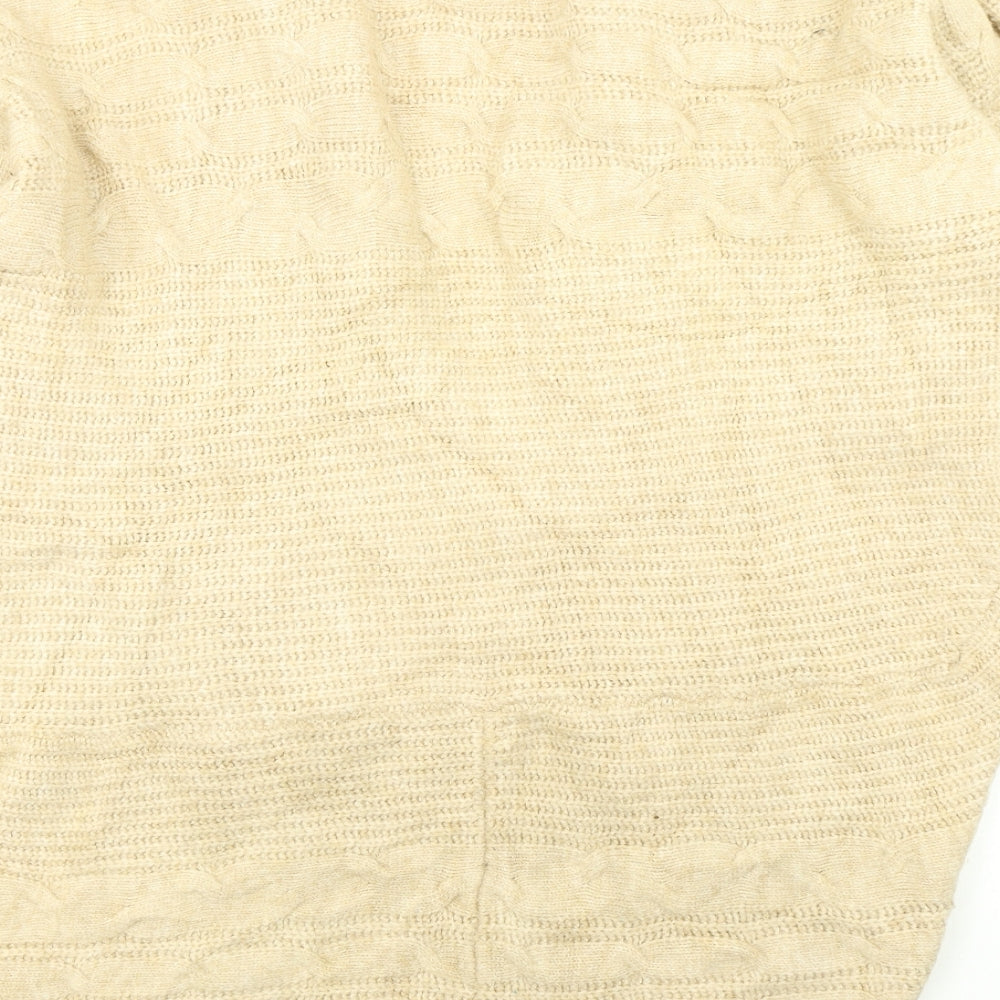 George Womens Brown  Knit Cardigan Jumper Size L