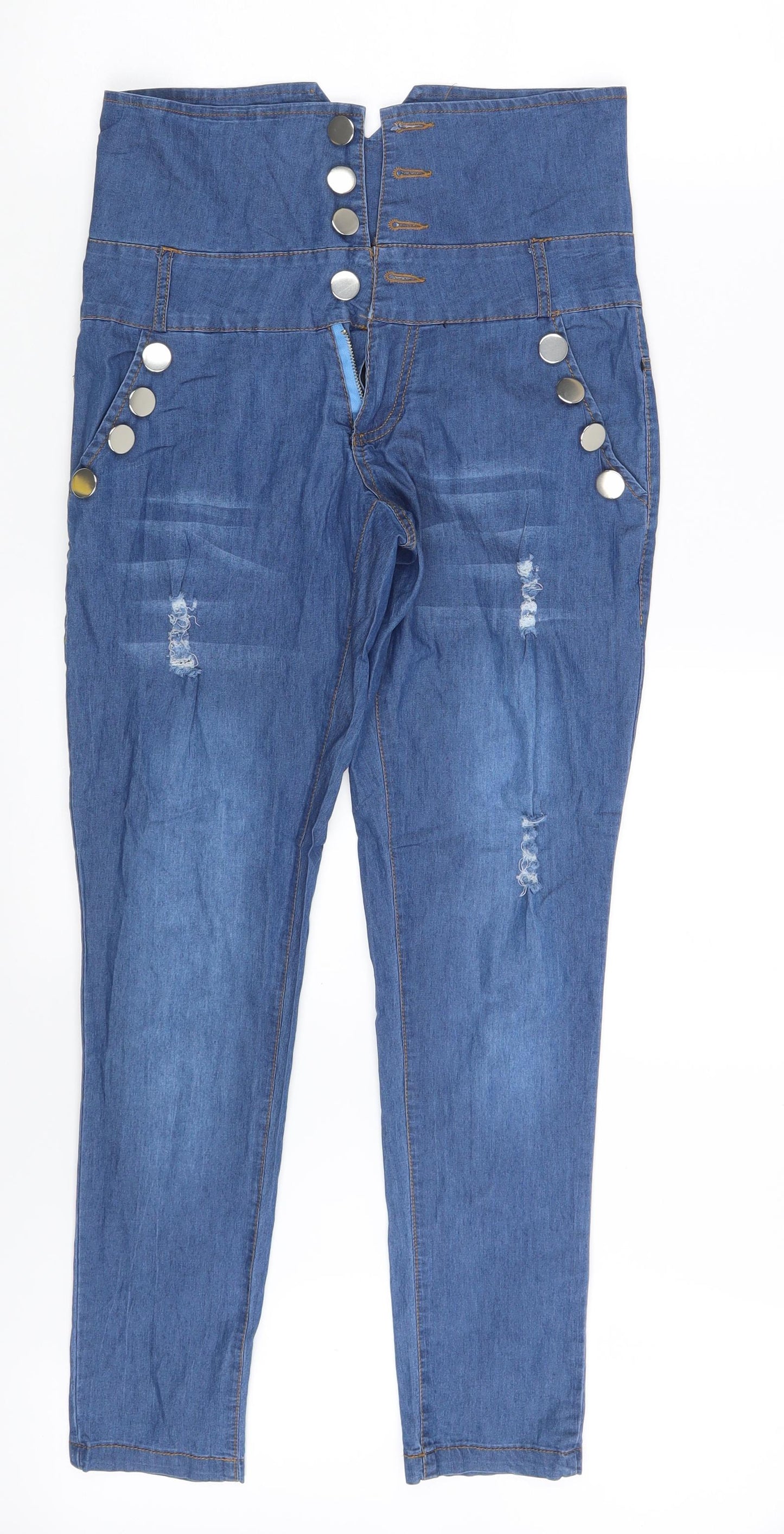 Preworn Womens Blue   Jegging Leggings Size 28 in L27 in