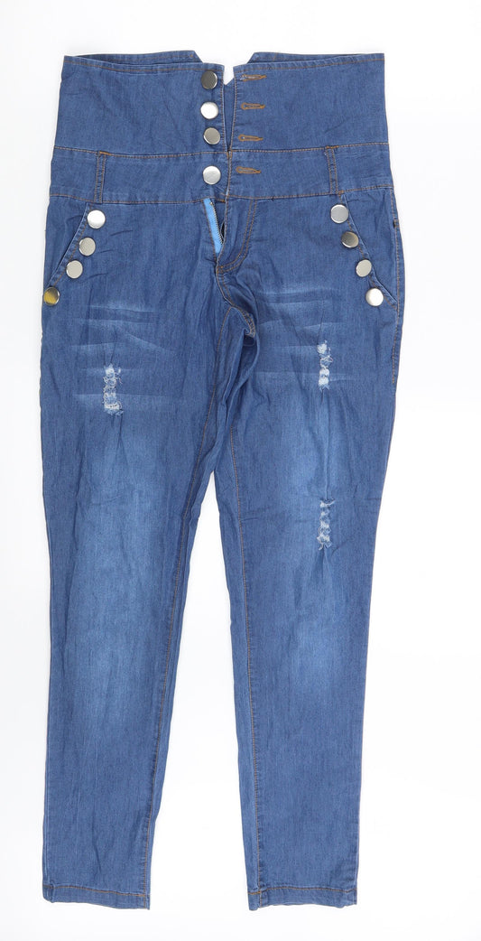 Preworn Womens Blue   Jegging Leggings Size 28 in L27 in