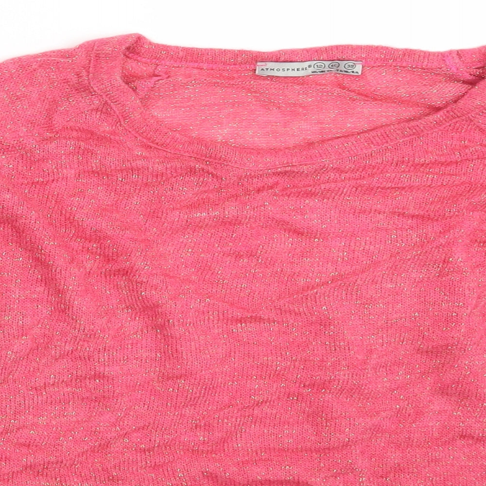 Atmosphere Womens Pink   Pullover Jumper Size 12