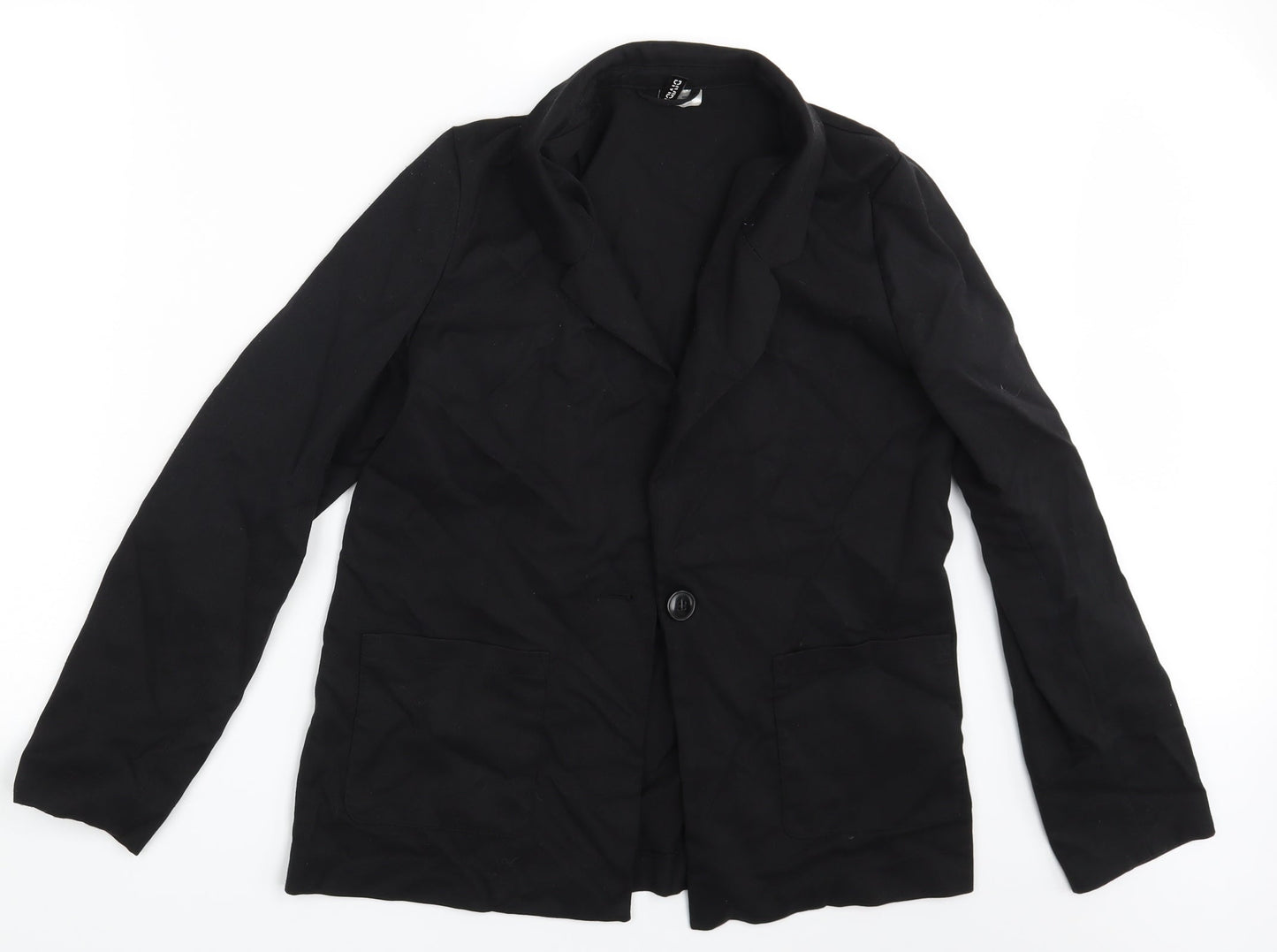 H&M Womens Black   Jacket Blazer Size 14