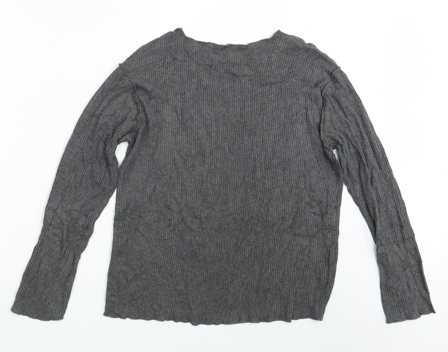 Zara Womens Grey   Pullover Jumper Size S