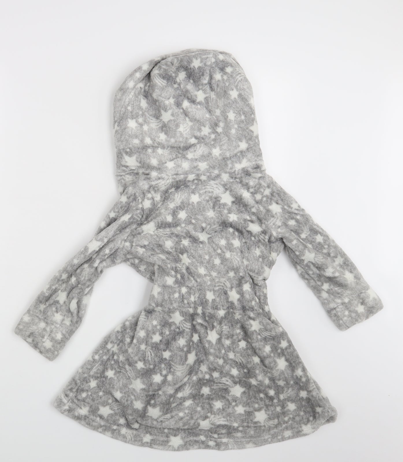 TU Girls Grey   Top Robe Size 3-4 Years