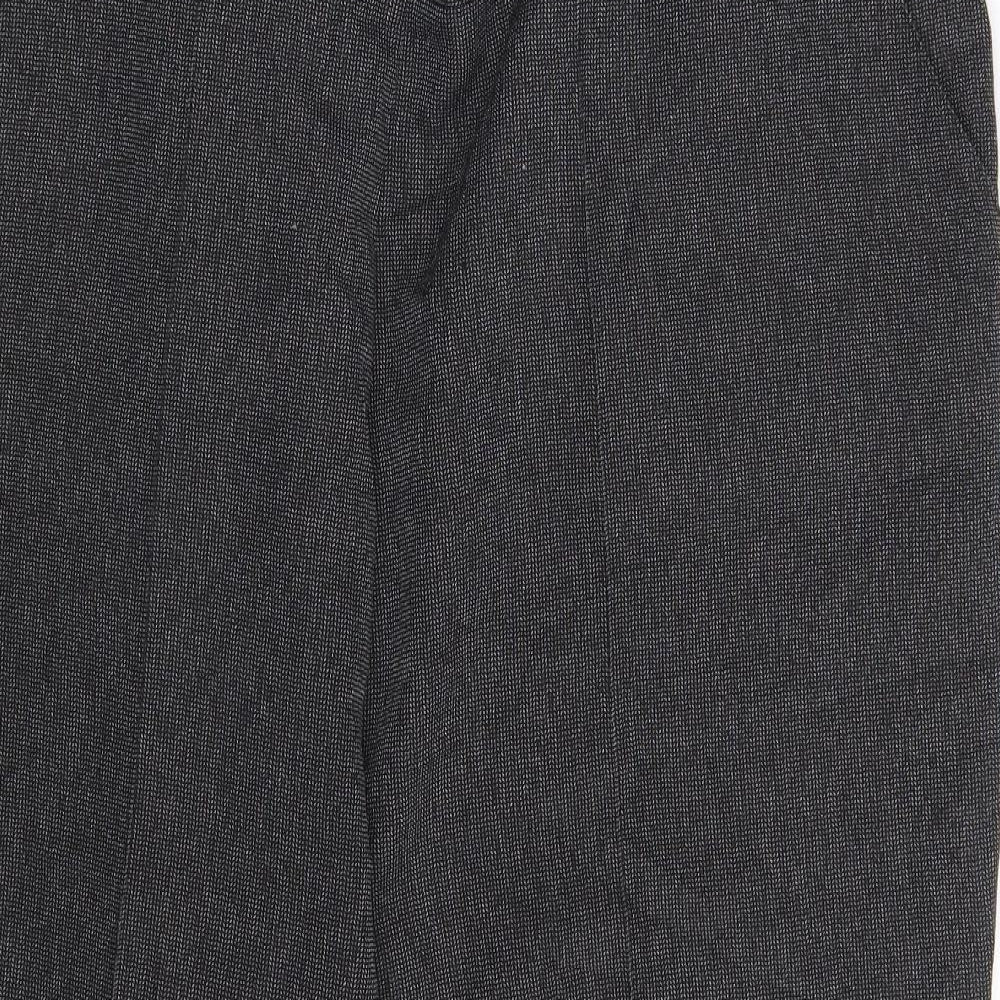 BM Collection Womens Grey   Capri Trousers Size 20 L24 in