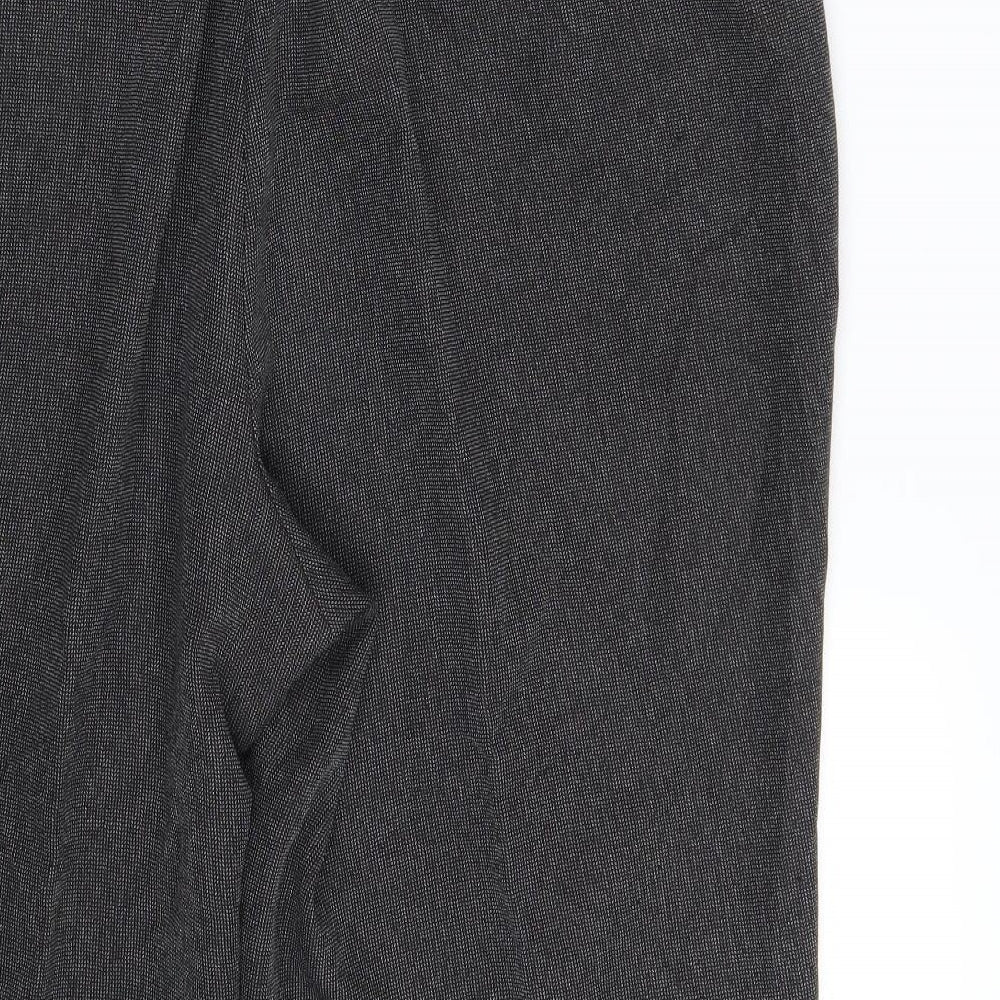BM Collection Womens Grey   Capri Trousers Size 20 L24 in
