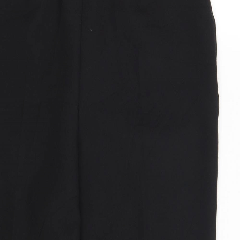 BM Collection Womens Black   Dress Pants Trousers Size 14 L27 in