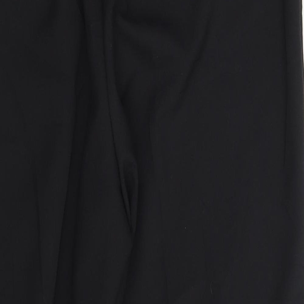 BM Collection Womens Black   Dress Pants Trousers Size 14 L27 in
