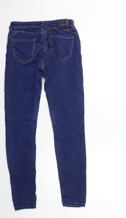 Amisu Womens Blue  Denim Skinny Jeans Size 27 in L31 in